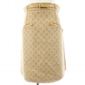 ルイヴィトン LOUIS VUITTON プレッピーダブルフェイスAラインスカート FNSK32QS3 スカート