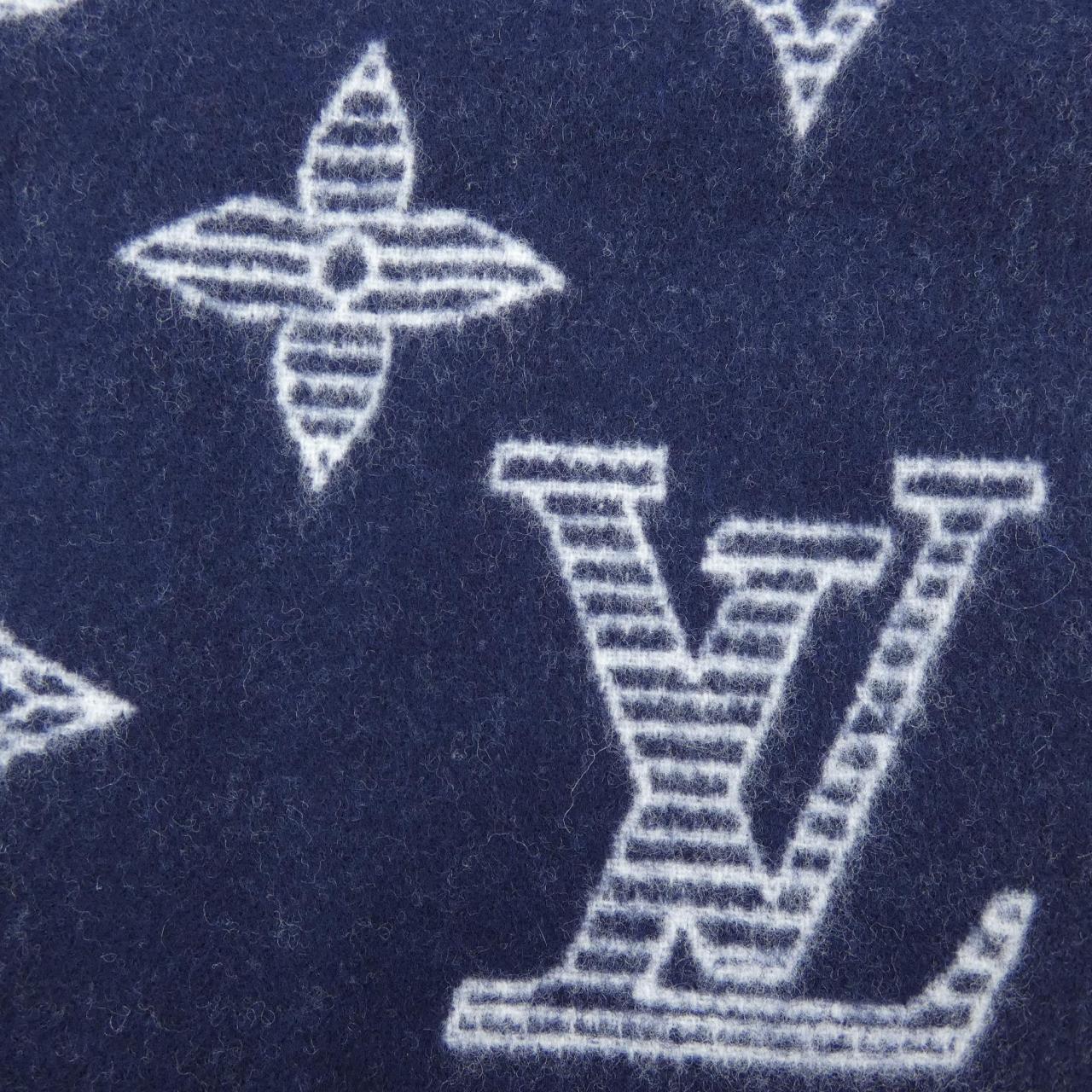 ルイヴィトン LOUIS VUITTON モノグラムシャドウ M79186 MUFFLER