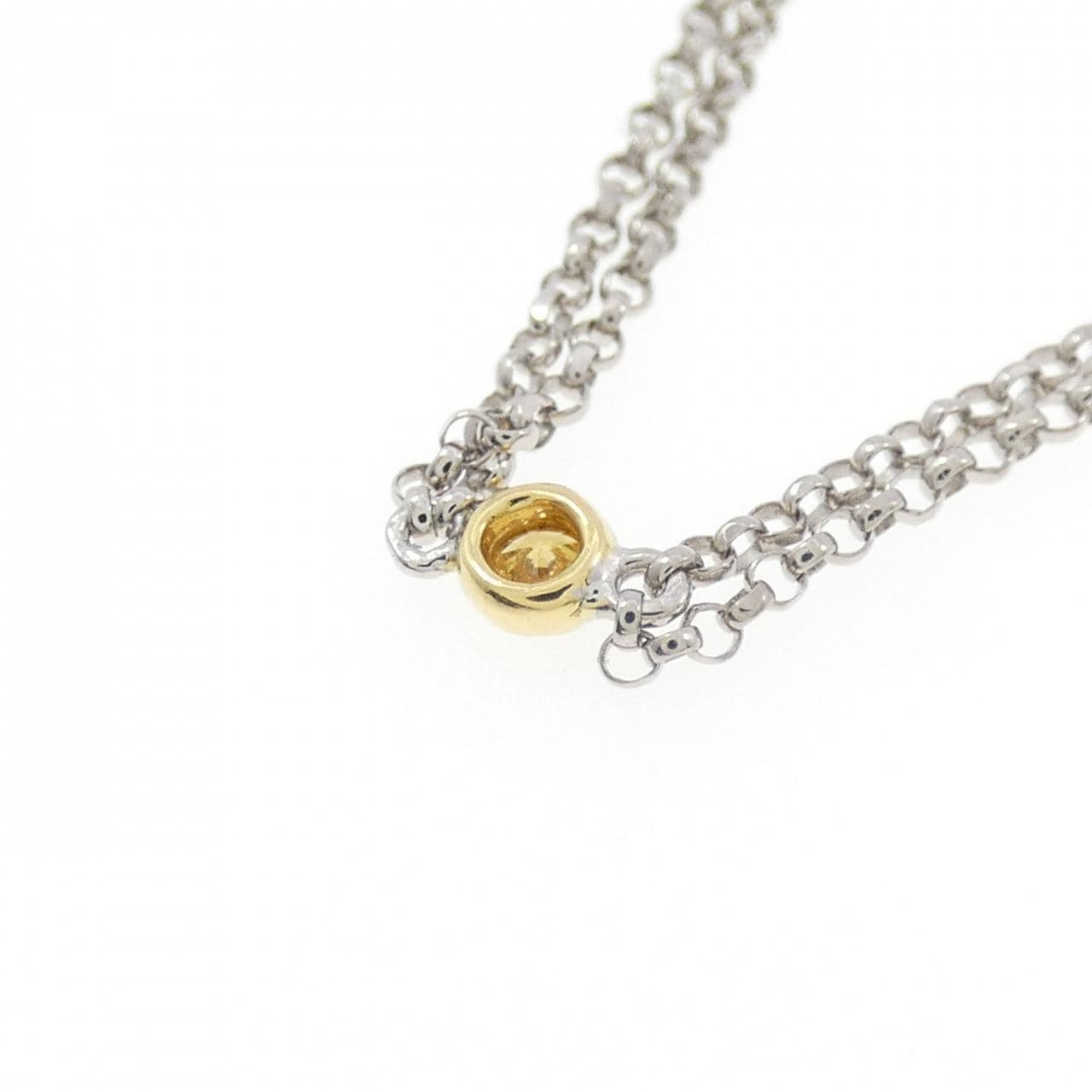 750WG/750YG 2WAY ダイヤモンド ネックレス