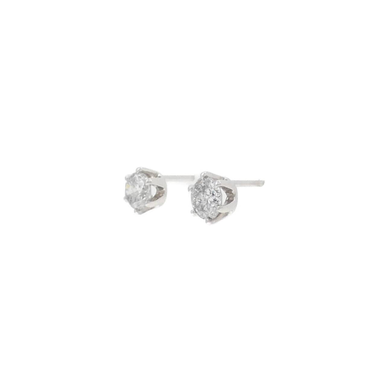 PT/PT900 ダイヤモンド ピアス 1.00CT