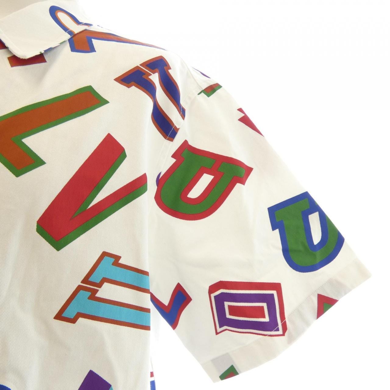 ルイヴィトン LOUIS VUITTON NBAバスケットボールレターオーバーシャツ HLS01WES9 S/Sシャツ