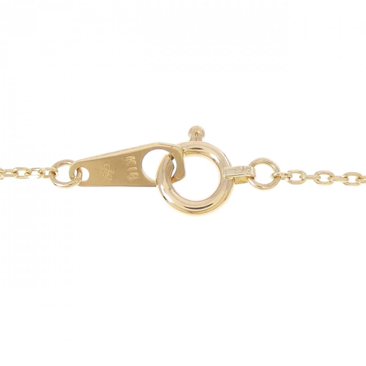 K18YG ダイヤモンド ネックレス 0.27CT