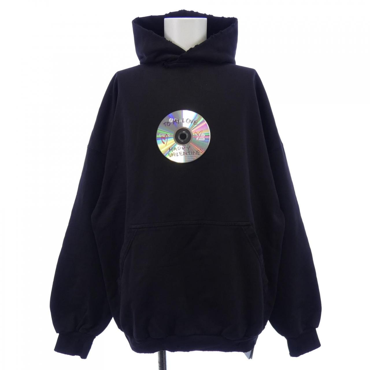 バレンシアガ BALENCIAGA TO MY LOVE 739024 TQVE5 UNISEX パーカー