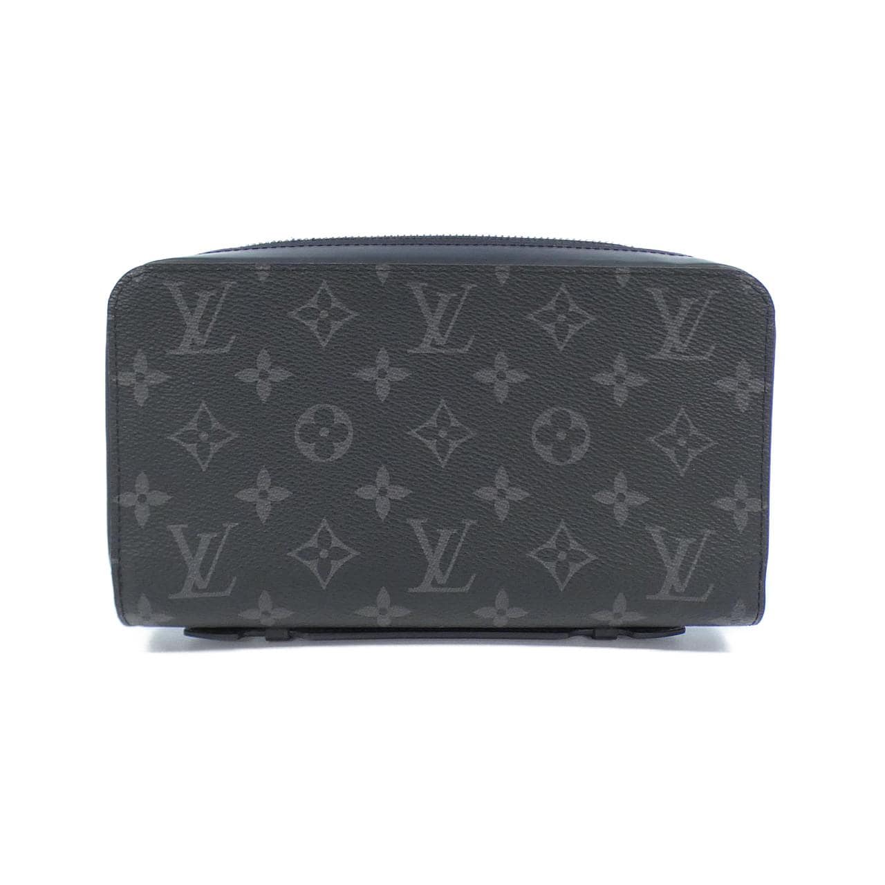 LOUIS VUITTON Monogram Eclipse拉链XL M61698 皮夾