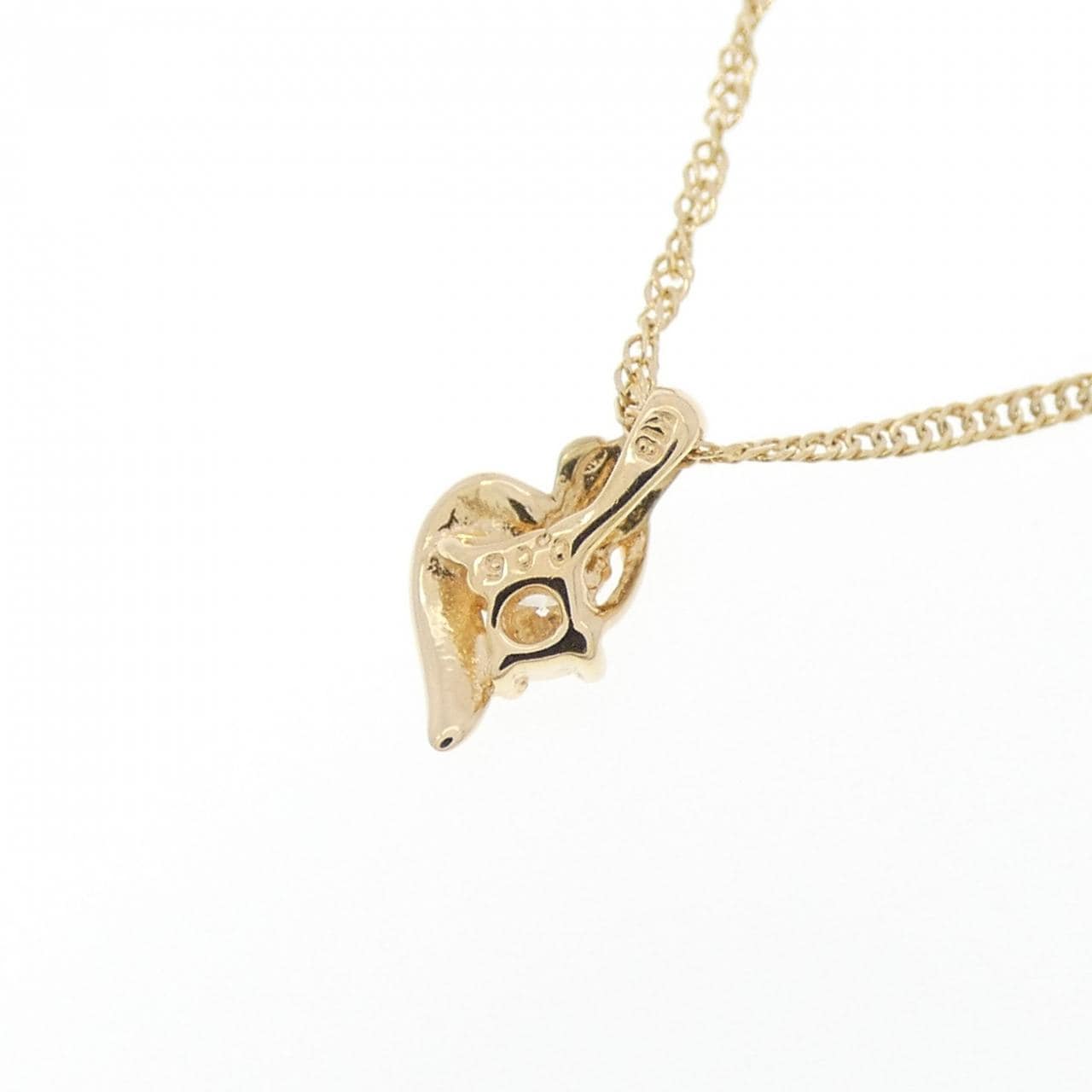 K18YG ダイヤモンド ネックレス 0.05CT