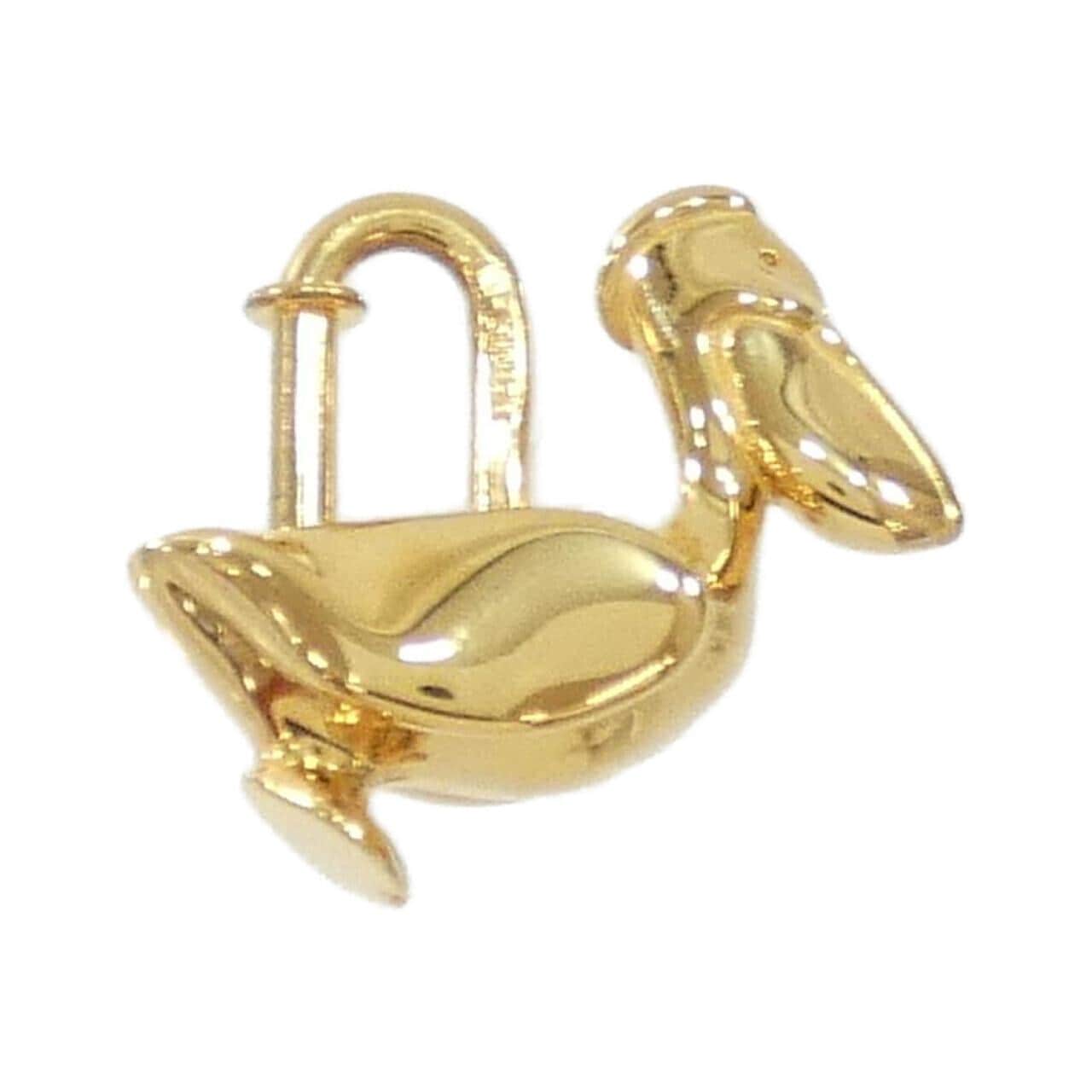 【ヴィンテージ】エルメス PELICAN カデナ キーホルダー