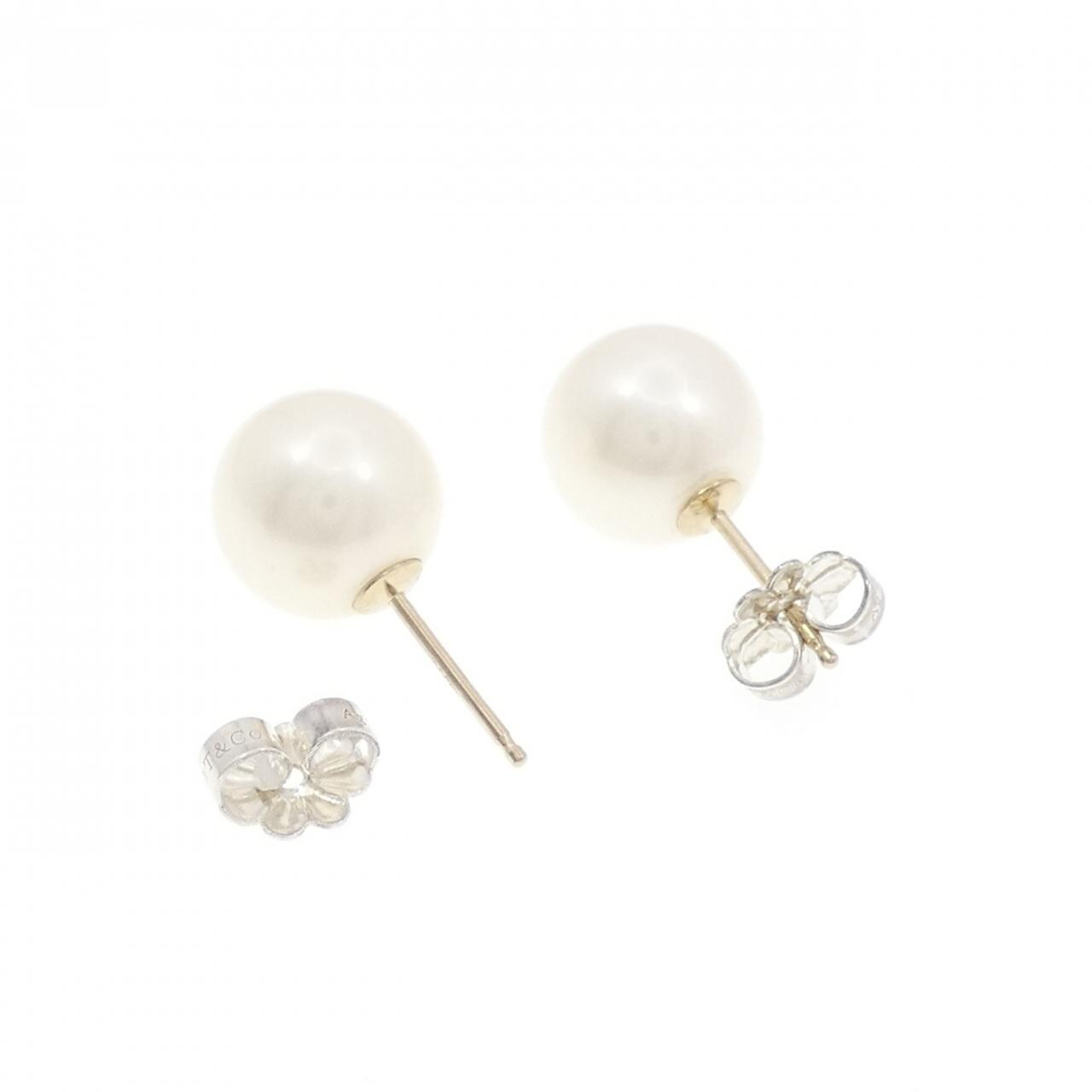 ティファニー フレッシュウォーターパール ピアス 9.3mm