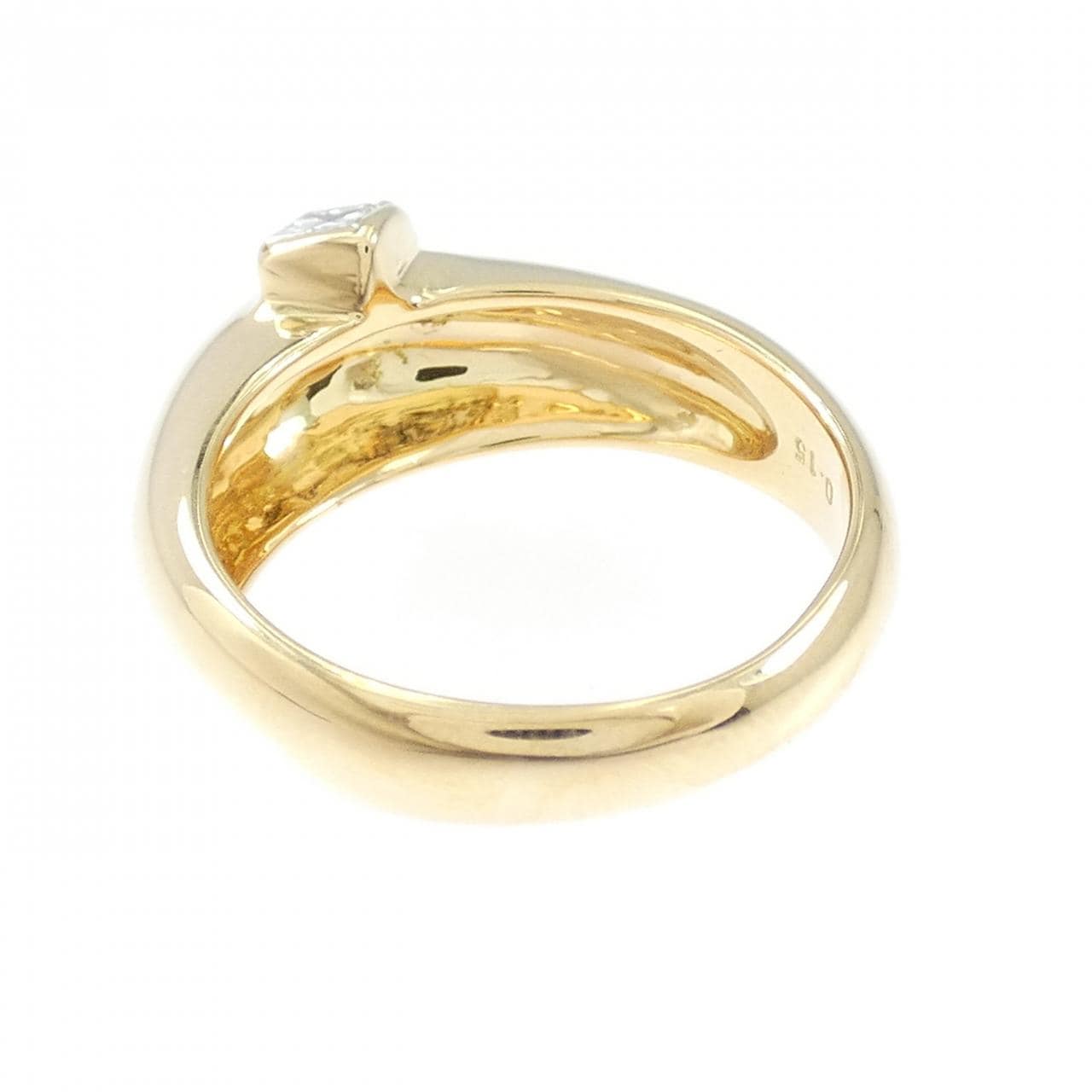 750YG ダイヤモンド リング 0.15CT
