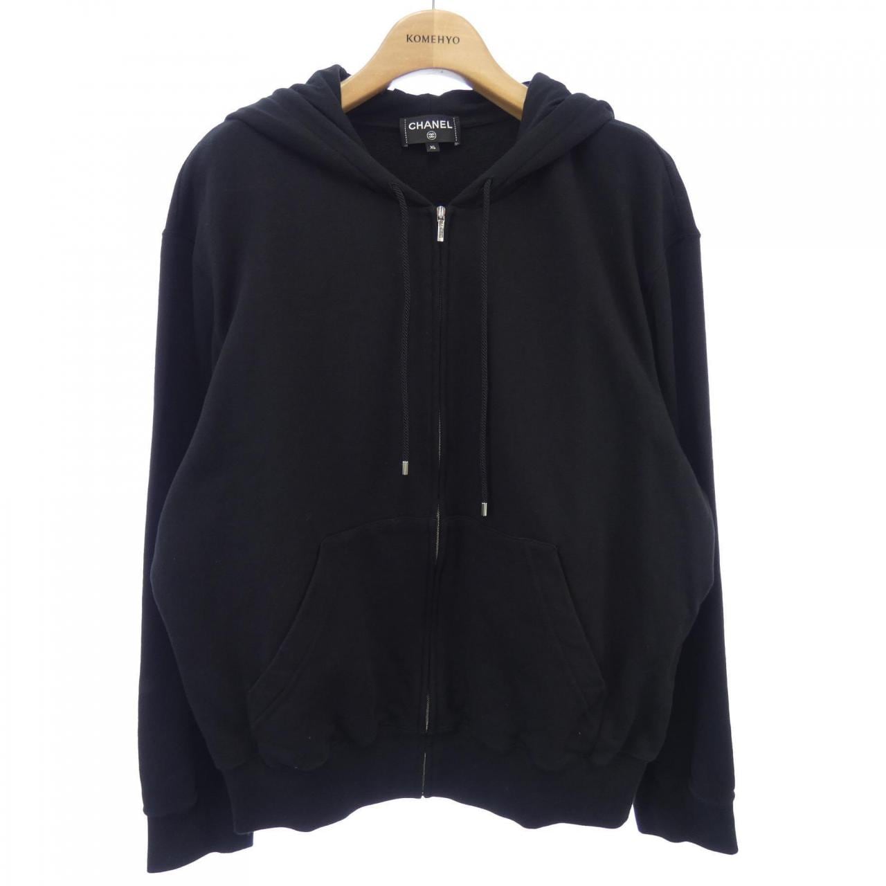 Chanel zip hot sale up hoodie