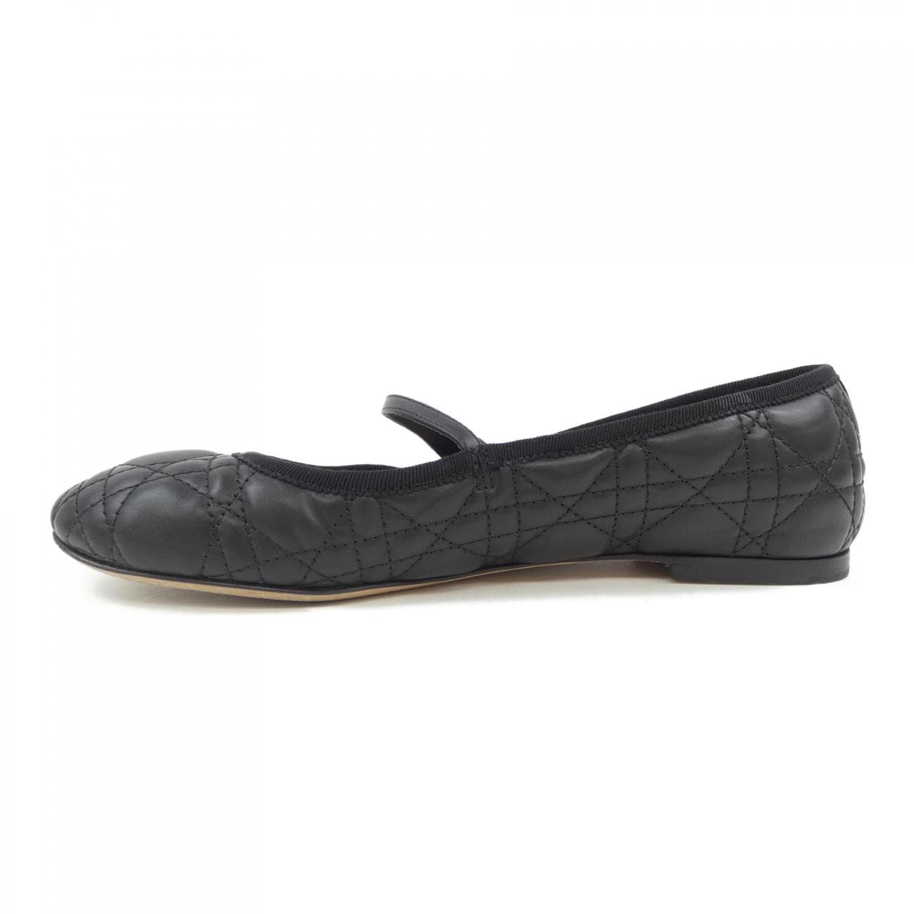 クリスチャンディオール CHRISTIAN DIOR CANNAGE QUILTED DIOR BALLET フラットシューズ