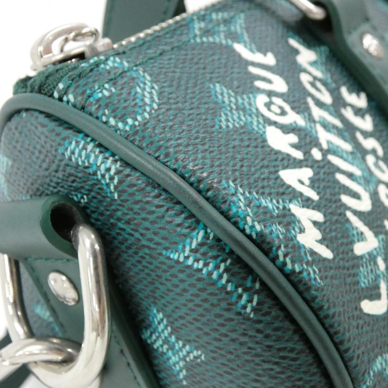 ルイヴィトン モノグラム ヘリテージ キーポル バンドリエール 25cm M12684 ボストンバッグ