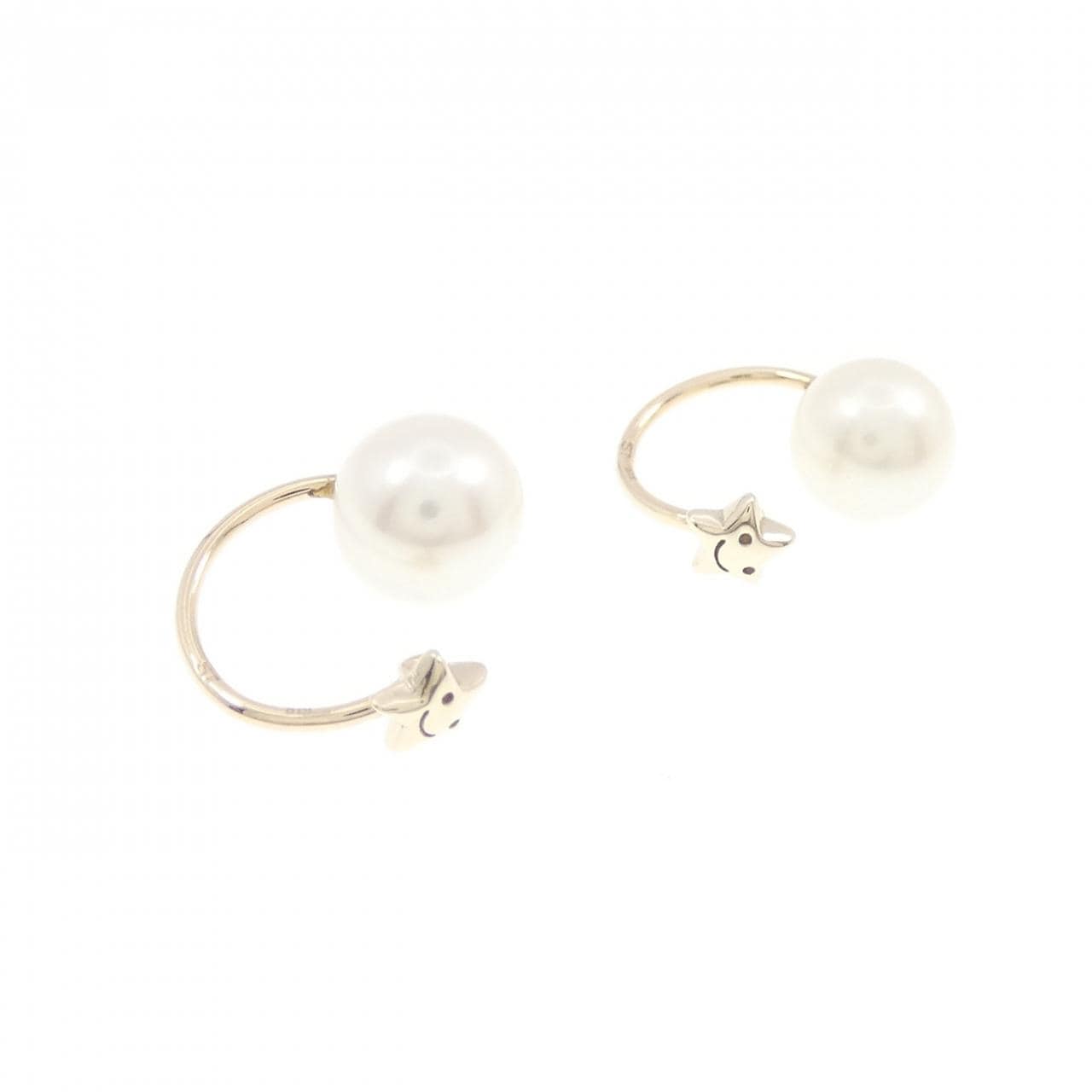 サマンサティアラ 淡水パール イヤーカフ 6mm