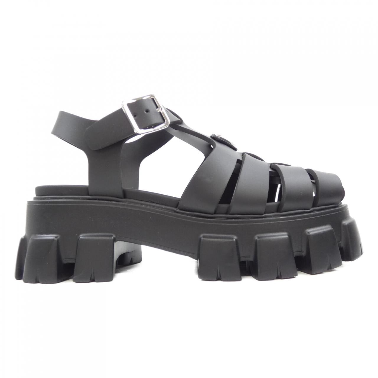 プラダ PRADA トライアングルロゴ モノリス 1X853M フォームラバー サンダル