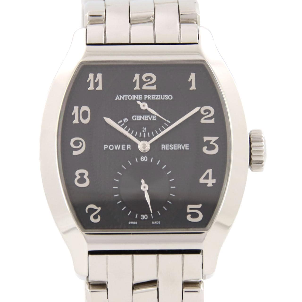 Elevon Antoine Men's Watch Black Band Silver Case ELE113-1 – Elevon Watches
