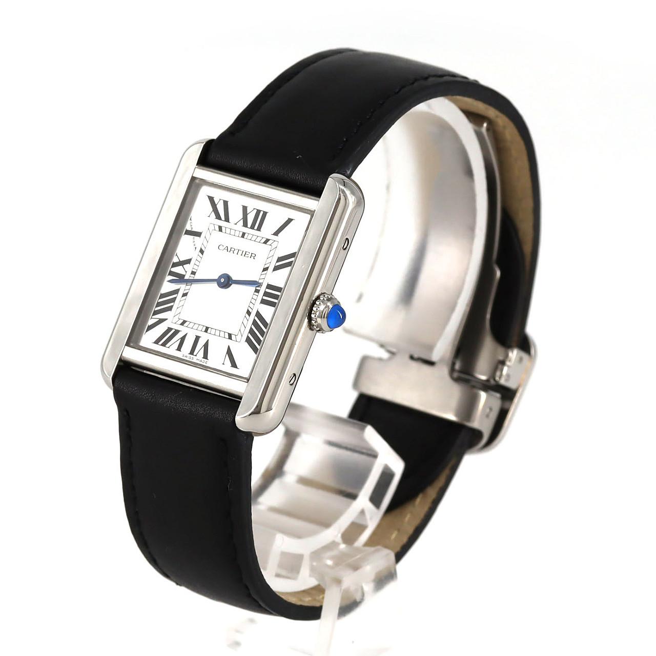 カルティエ タンクソロSM W5200005 SS クォーツ