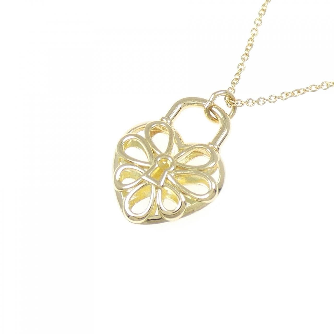 TIFFANY filigree heart necklace