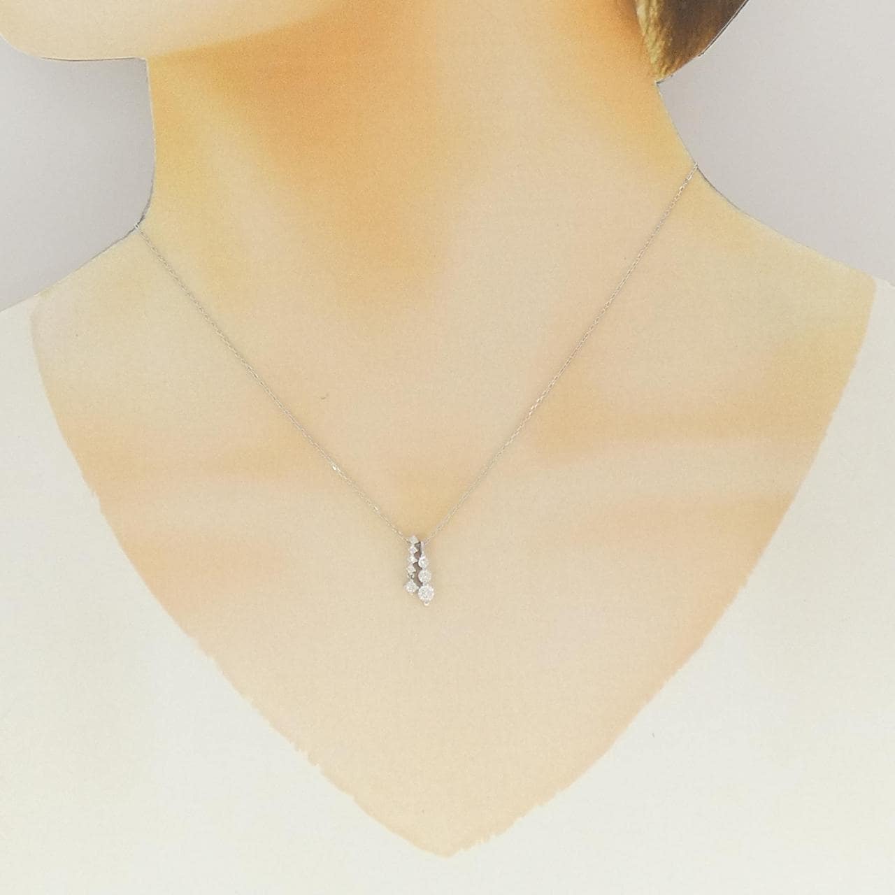 ペルリータ･ミキモト ダイヤモンド ネックレス 0.15CT
