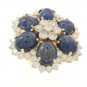 750YG サファイヤ リング 34.31CT