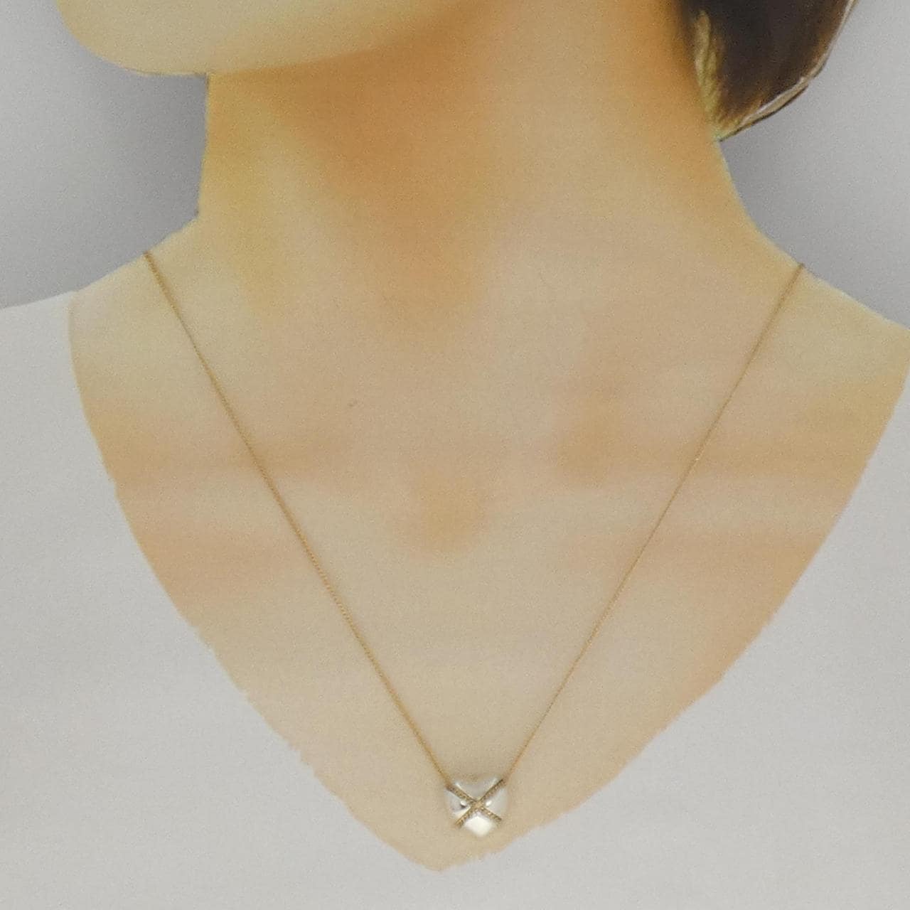 ティファニー 925/750YG ネックレス