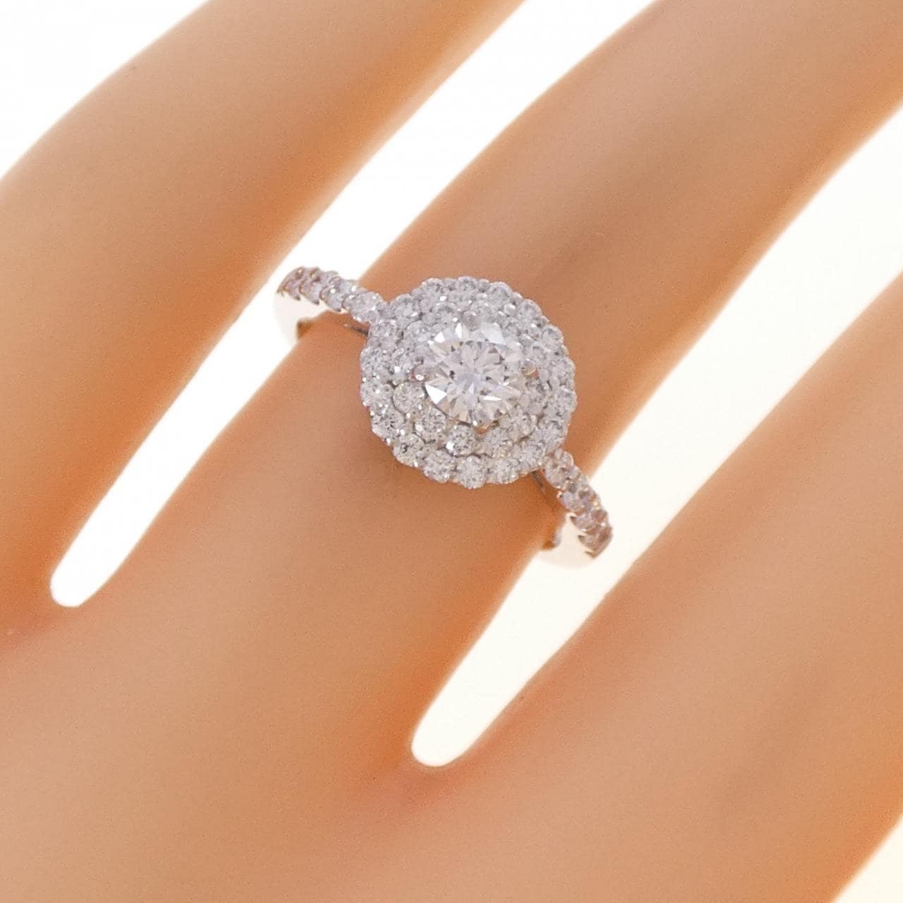 PT900 TypeⅡa ダイヤモンド リング 0.312CT D IF 3EXT