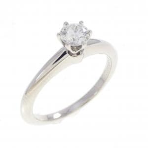 ティファニー クラシックソリティア リング 0.26CT