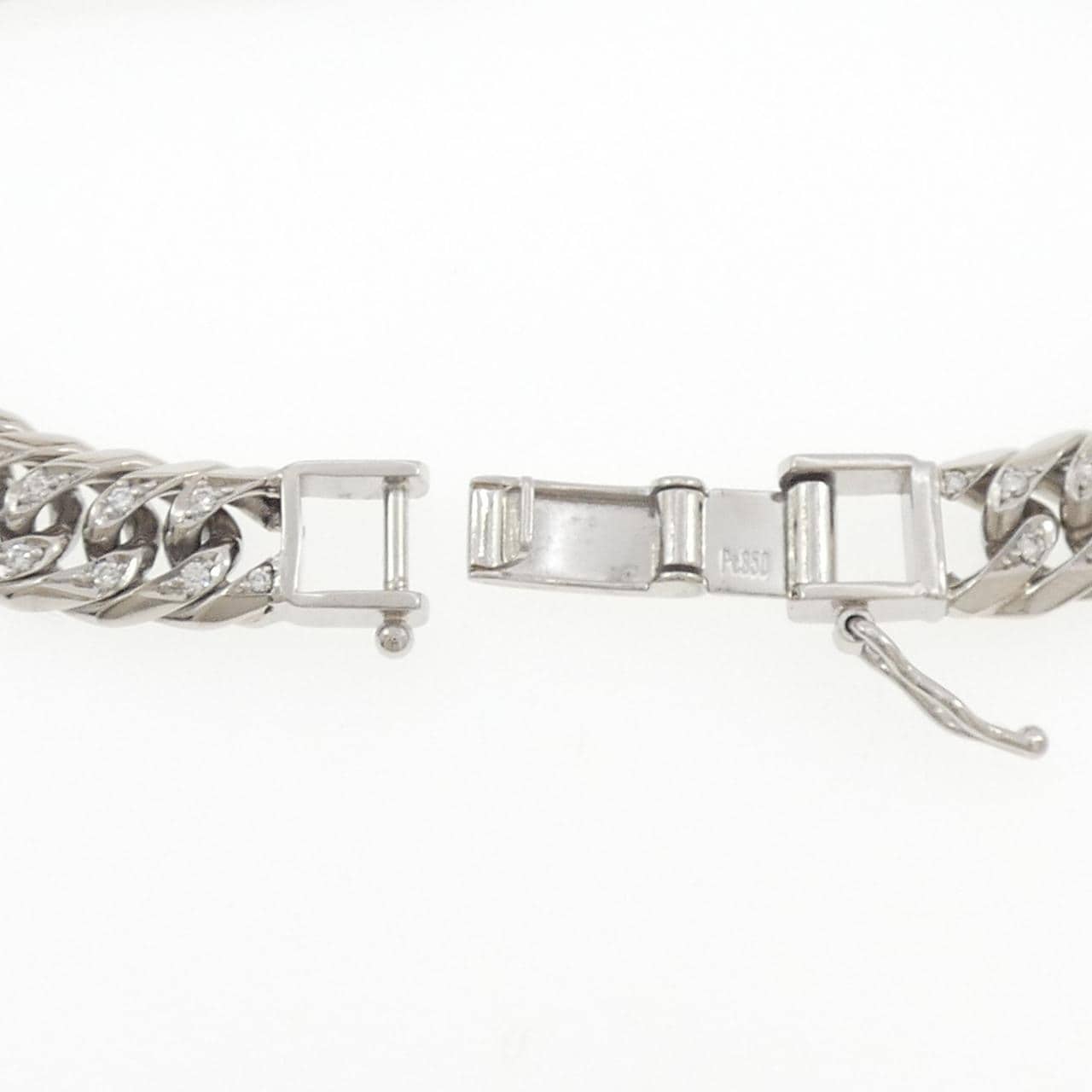 PT850 ダイヤモンド キヘイ ブレスレット 0.84CT 19cm