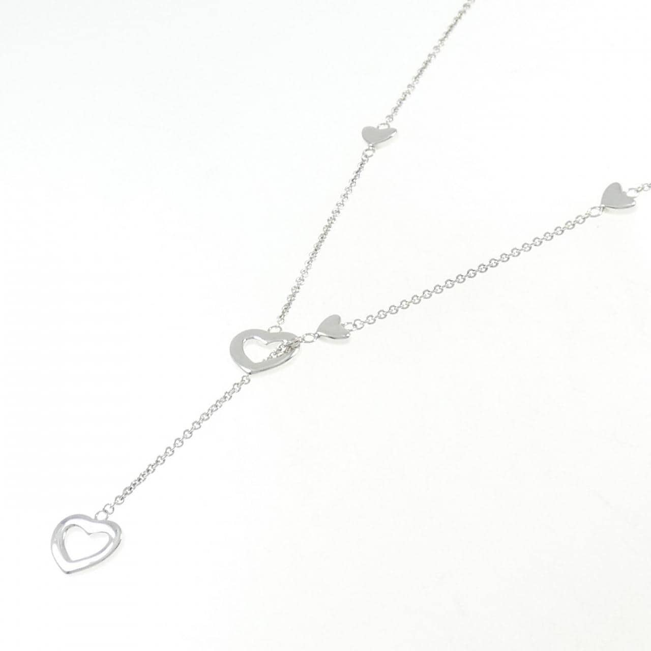 TIFFANY Heart Link Lariat Necklace