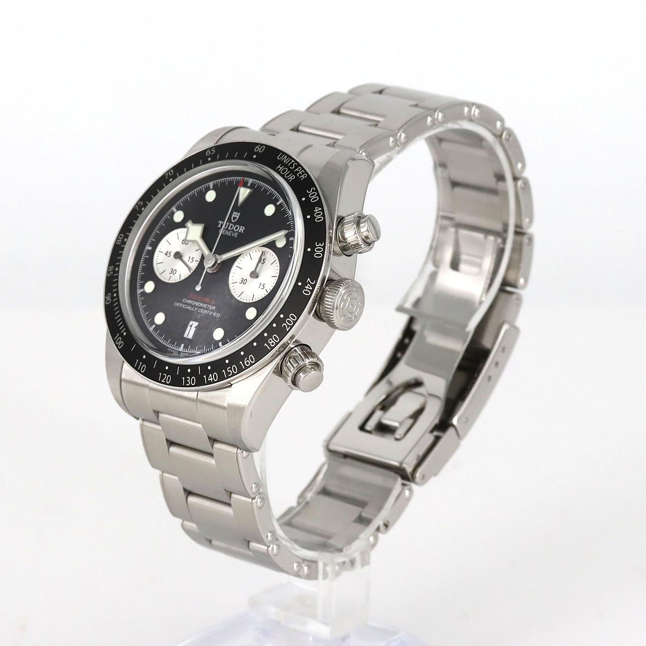 チューダー/チュードル ブラックベイクロノ M79360N-0001 SS 自動巻