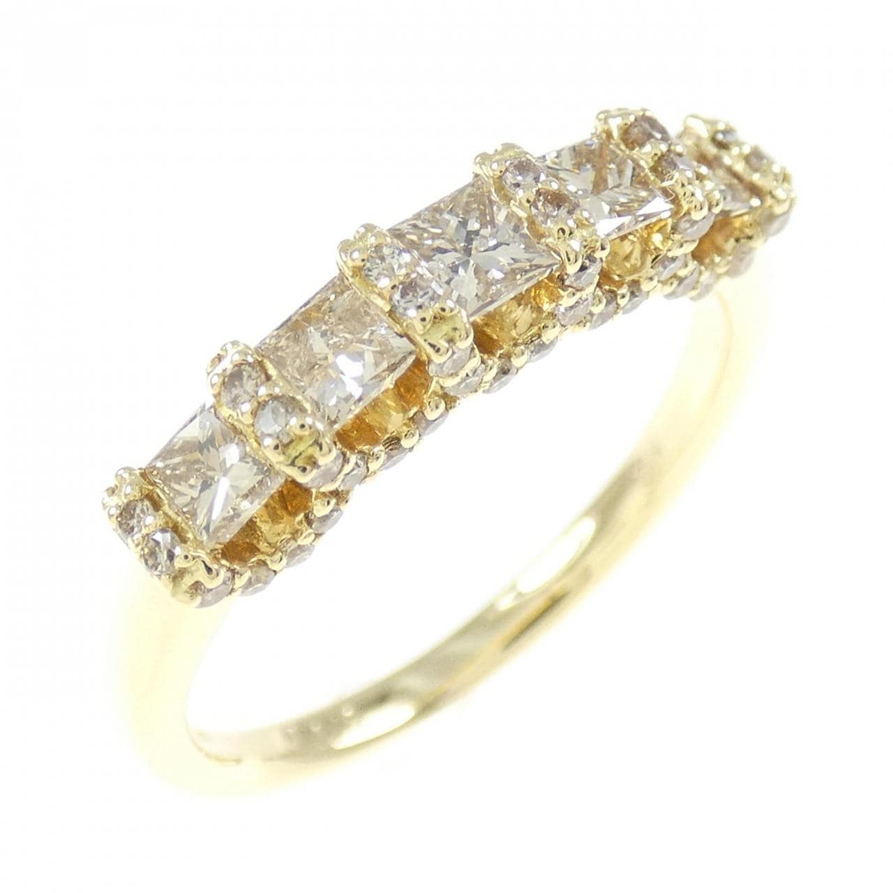 K18YG ダイヤモンド リング 0.70CT