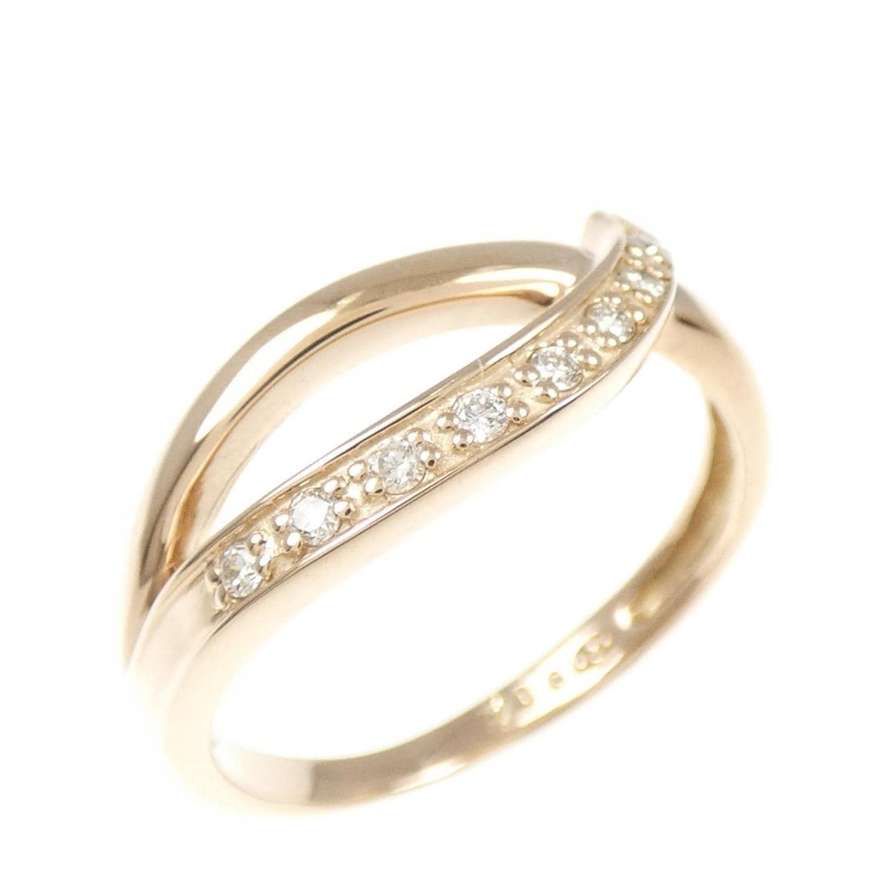 K18PG ダイヤモンド リング 0.06CT