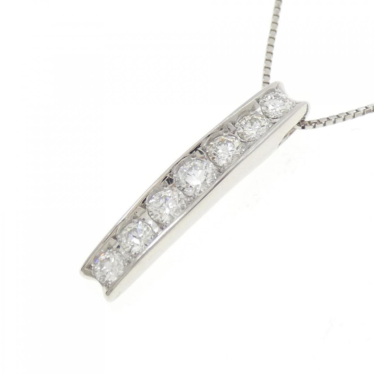 PT900/PT850 ダイヤモンド ネックレス 0.72CT