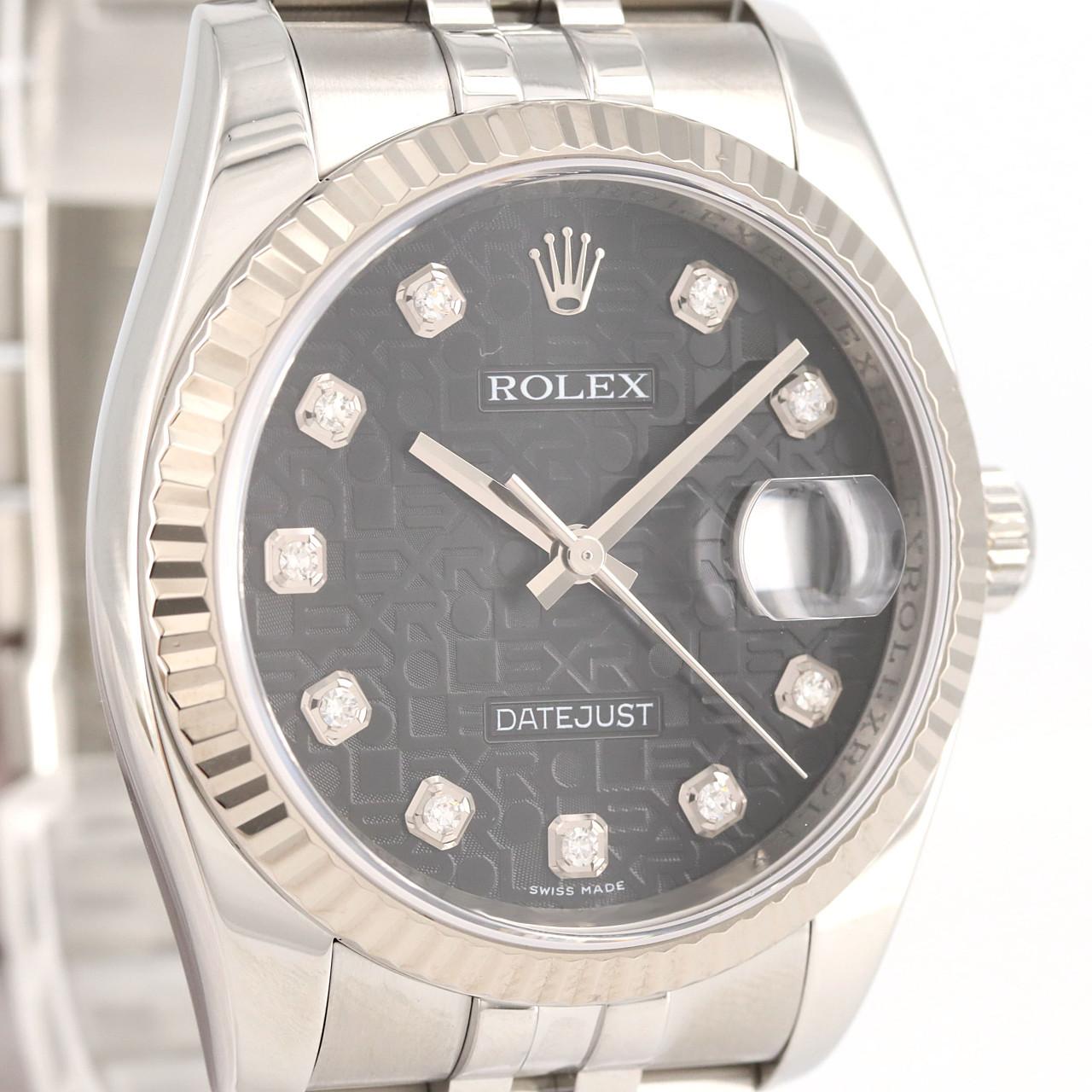 ROLEX Datejust 116234G SSxWG自動上弦Z number