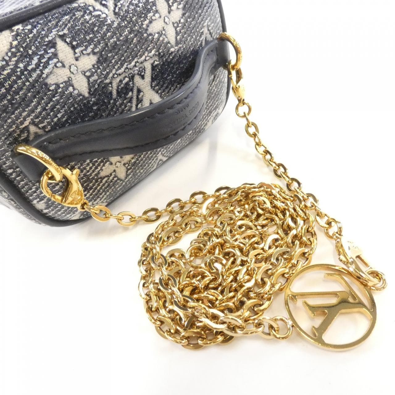 ルイヴィトン モノグラム ラミネーテッドジャカード ミクロ ヴァニティ M82467 ショルダーバッグ