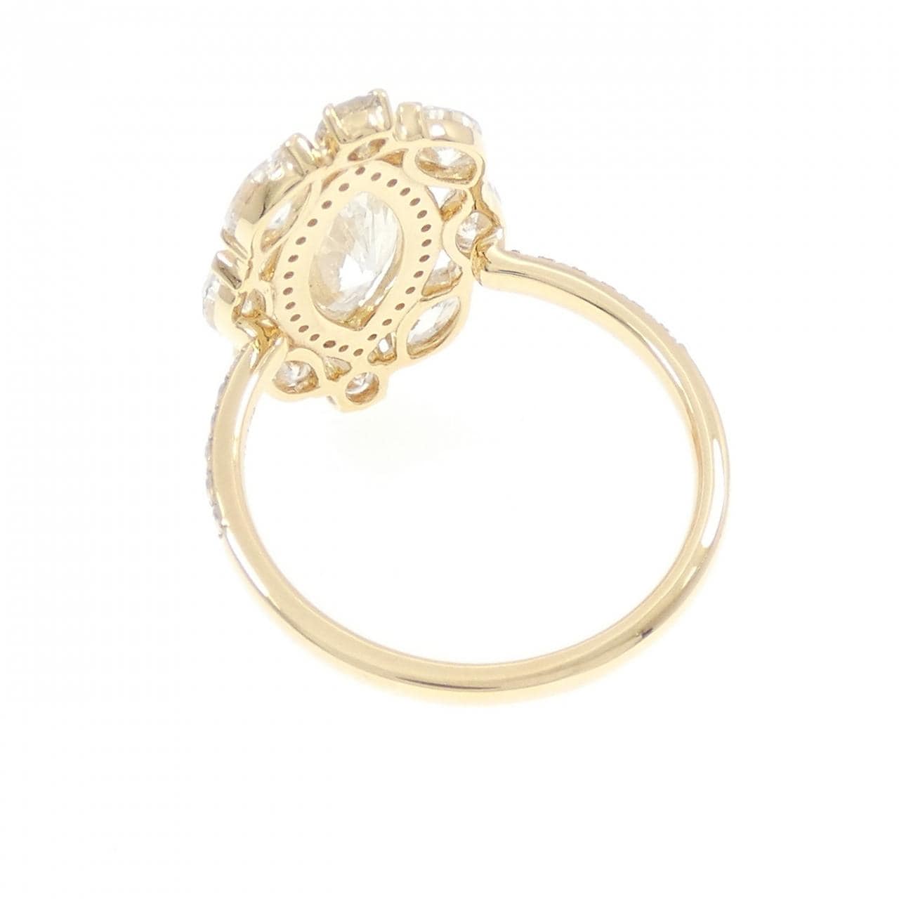 【新品】K18YG ダイヤモンド リング 2.08CT