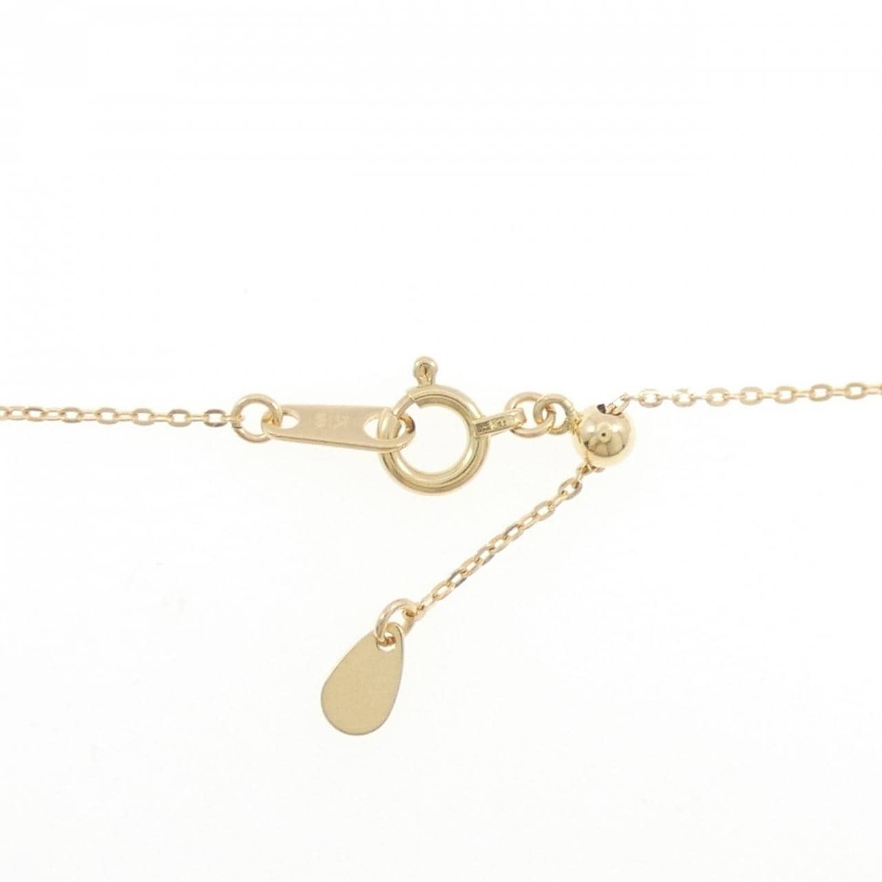 K18YG クロス ダイヤモンド ネックレス 0.50CT