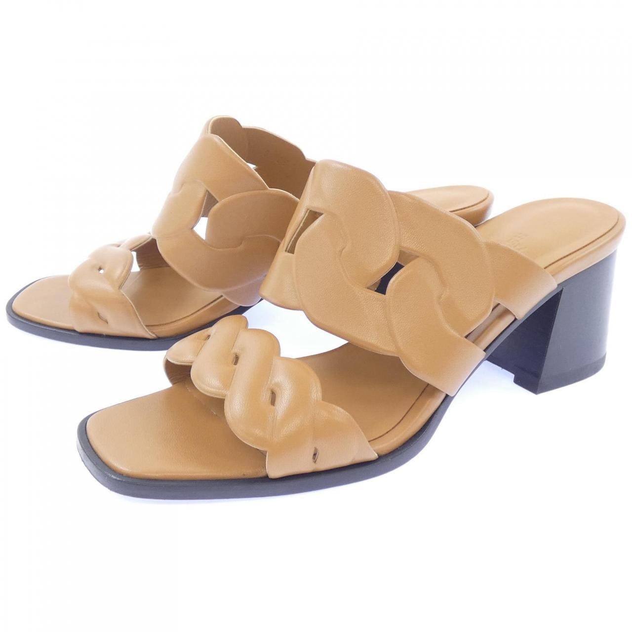 エルメス HERMES ギャビー シェーヌグルメット シェーヌトルサード 231131Z サンダル