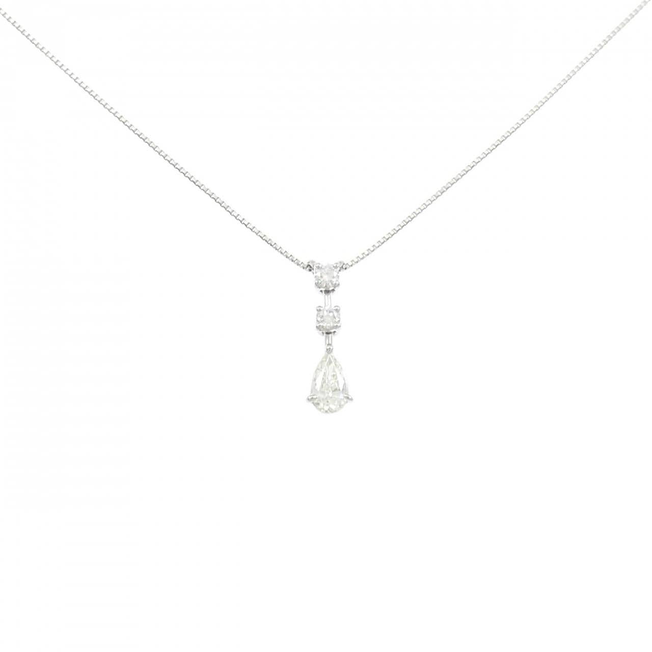 PT900/PT850 ダイヤモンド ネックレス 0.22CT