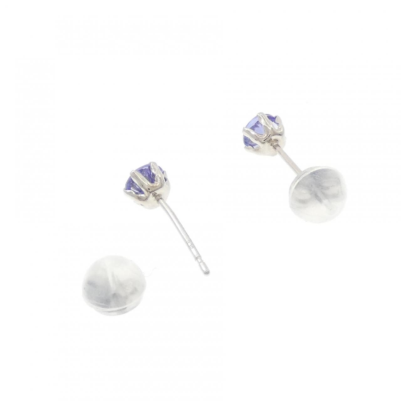 PT900 タンザナイト ピアス 0.60CT