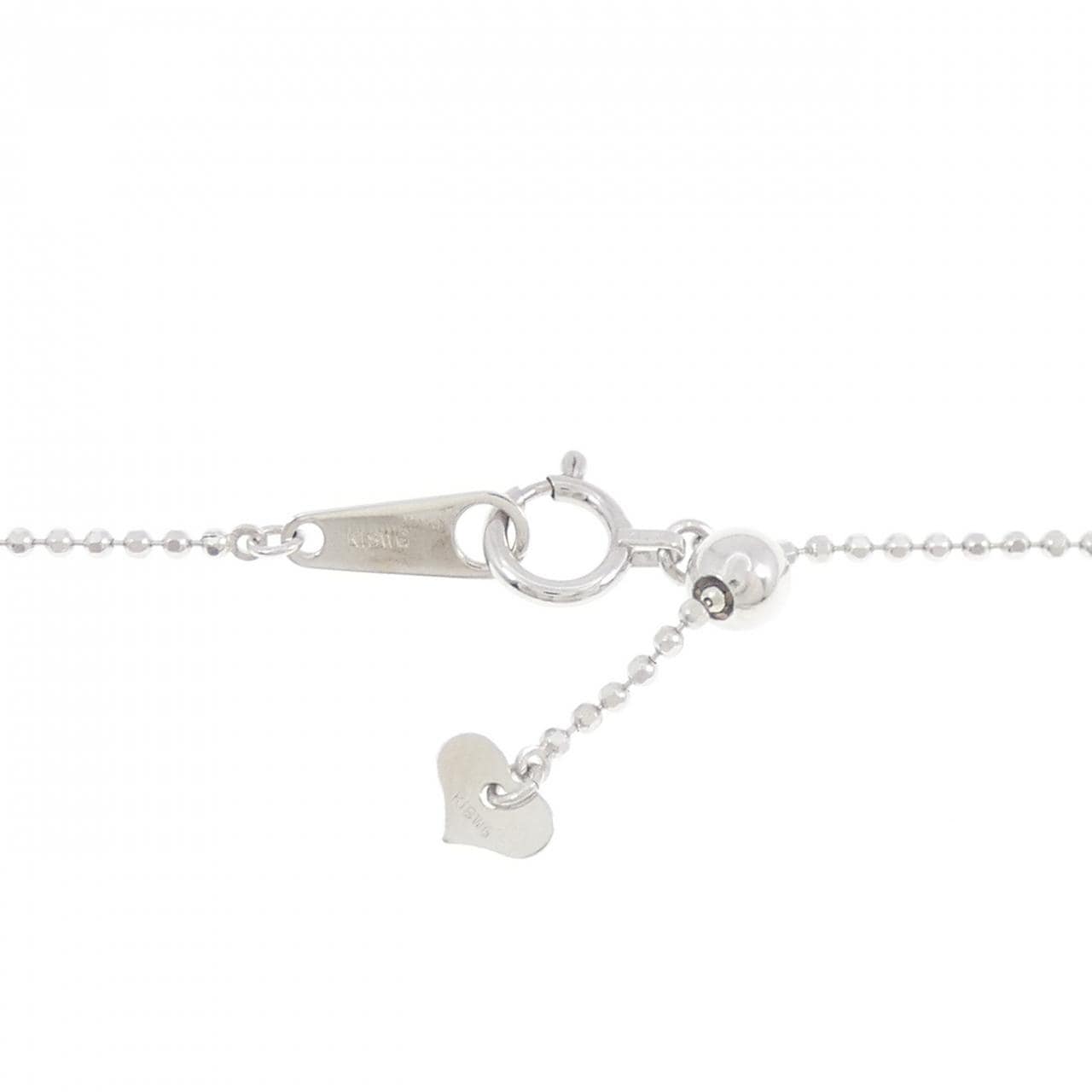 750WG/K18WG 缟黑玛瑙项链