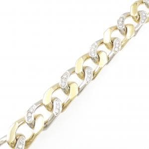 750YG/750WG Diamond bracelet