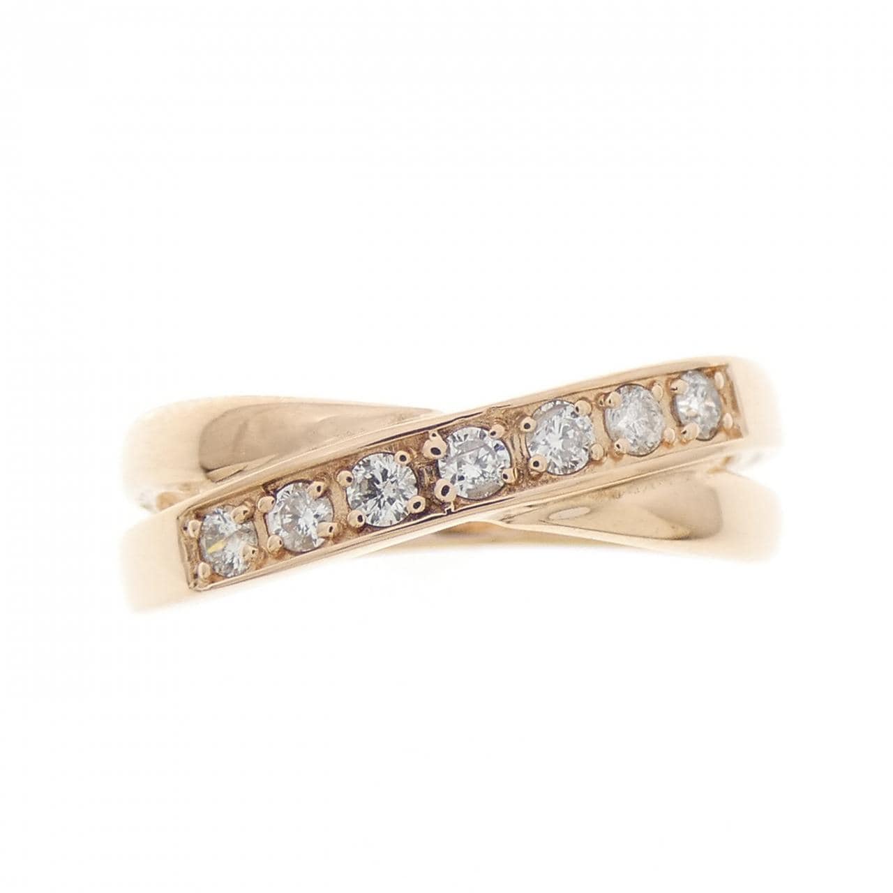K10PG ダイヤモンド リング 0.15CT