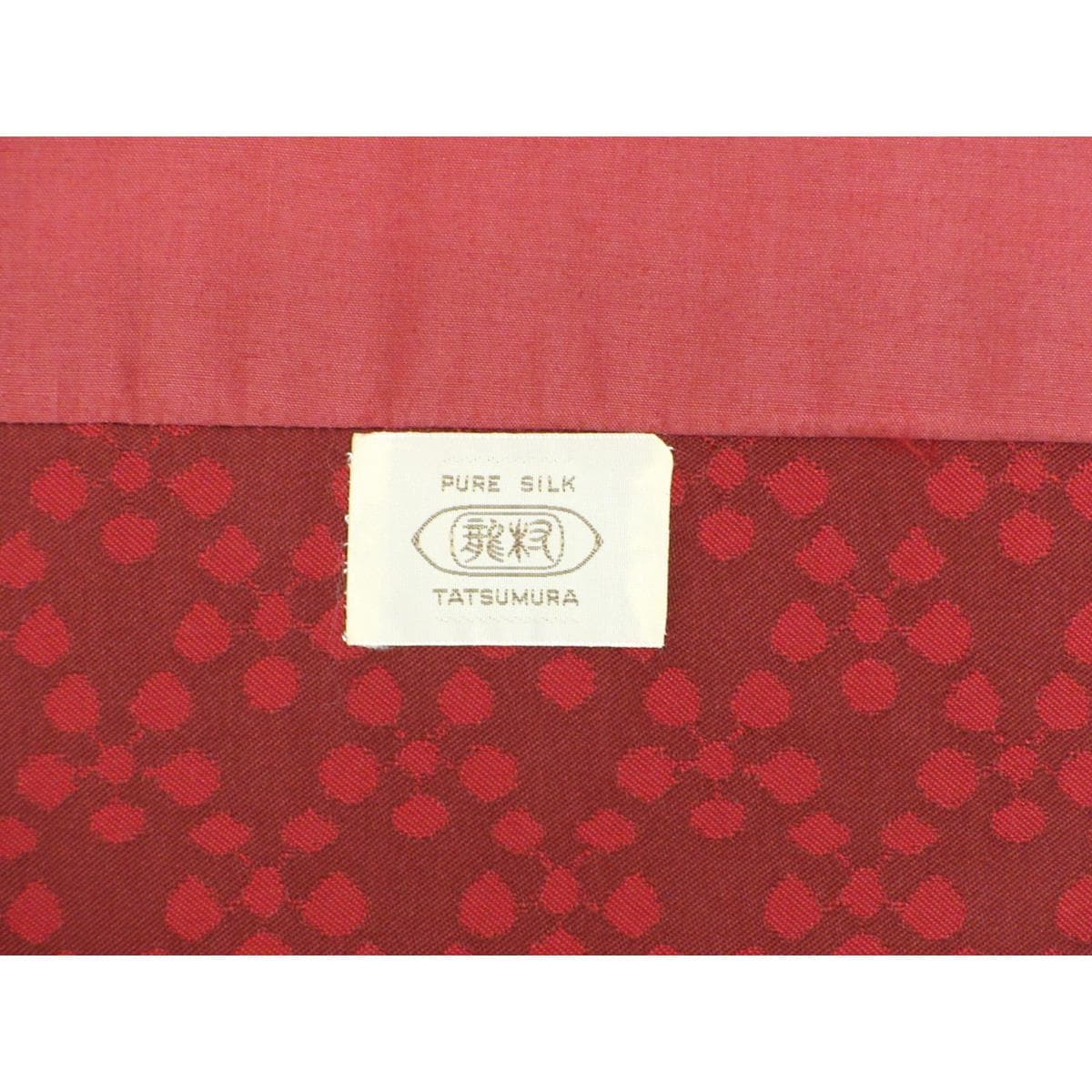 【未使用品】名古屋帯　龍村美術織物　開き名古屋　全通柄