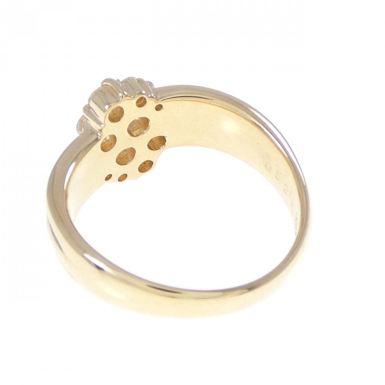 K18YG ダイヤモンド リング 0.52CT