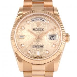 ロレックス デイデイト 118235A PG･RG 自動巻 K番