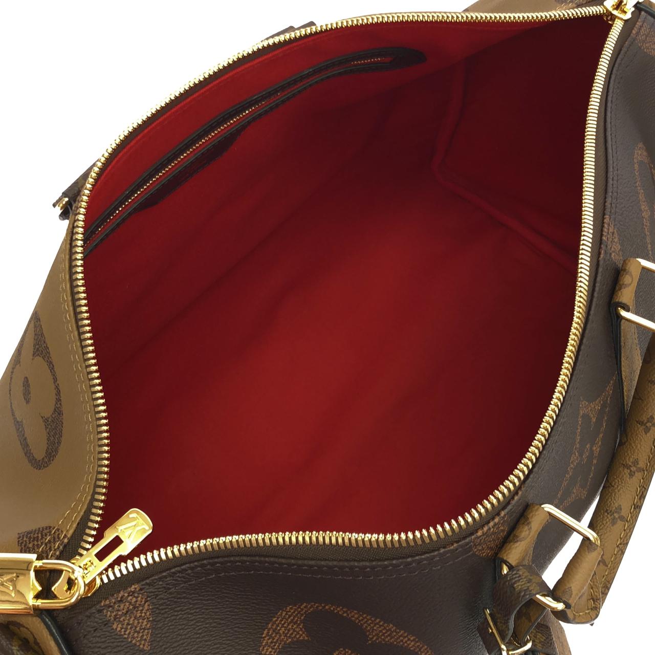 ルイヴィトン モノグラム ジャイアント リバース キーポル バンドリエール 45cm M47211 ボストンバッグ