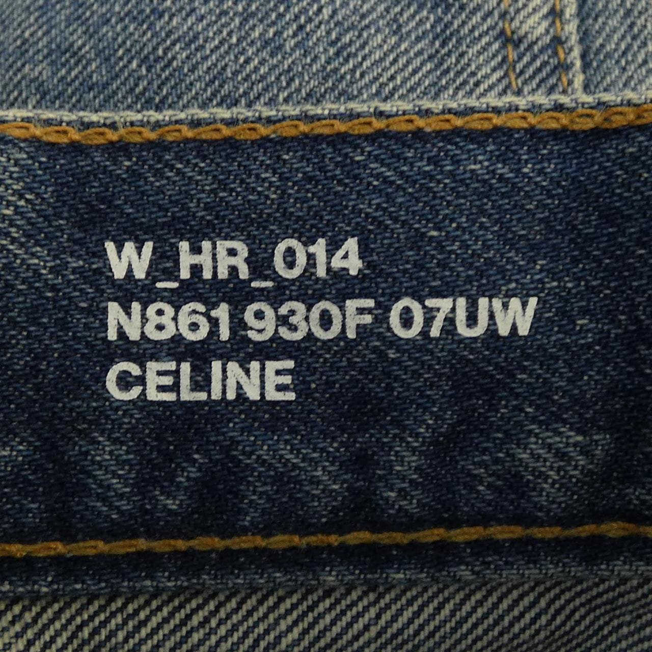 セリーヌ CELINE マーガレット ユニオンウォッシュ トリオンフ TRIOMPHE 2N861930F ジーンズ