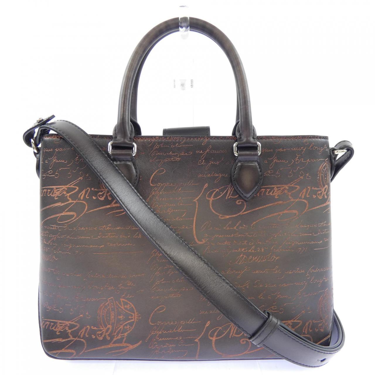 ベルルッティ Berluti トゥジュールXSスクリットレザートートバック BAG