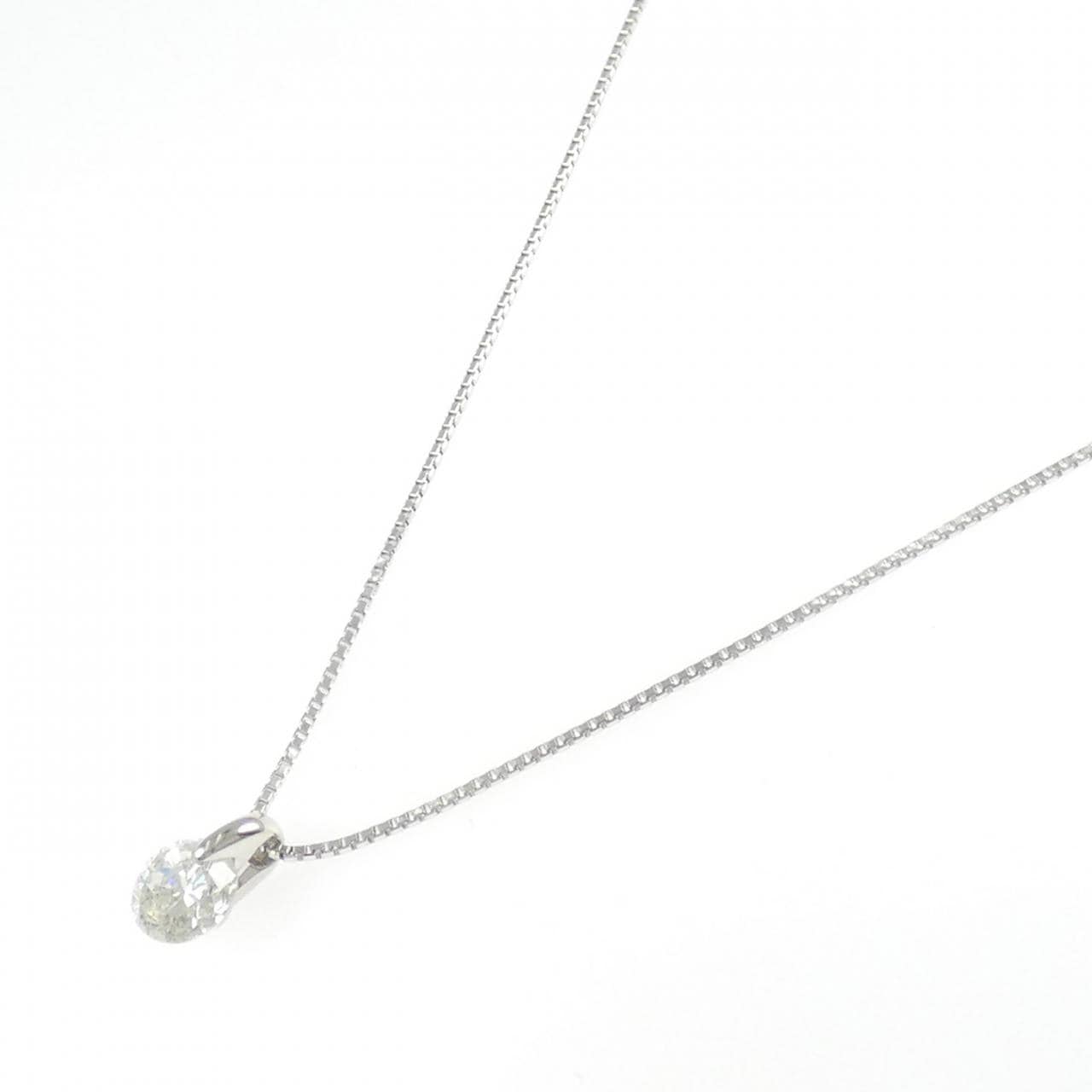 PT900/PT850 ソリティア ダイヤモンド ネックレス 2.204CT