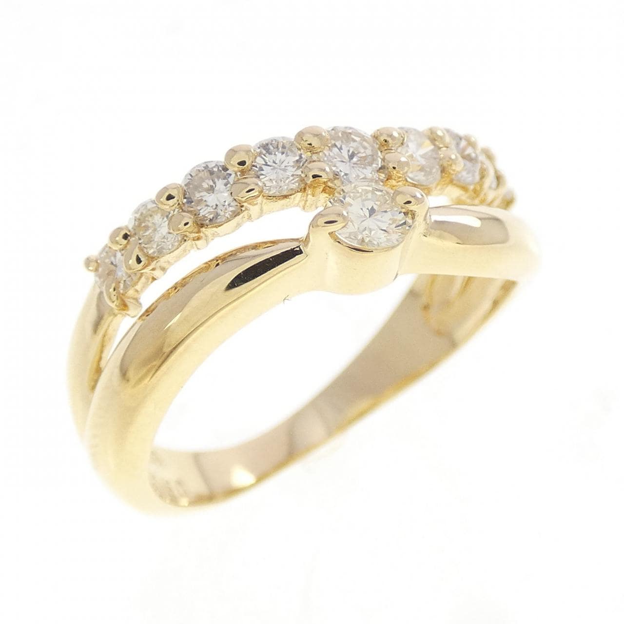 K18YG ダイヤモンド リング 0.50CT