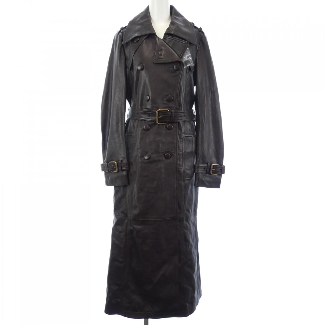 coach COACH leather coat